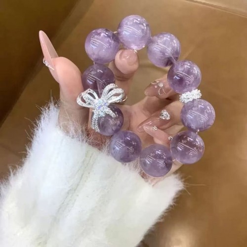AUREVIA · Amethyst Moon Bracelet